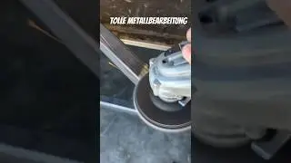 Schwei&szlig;naht abschleifen, tolle Metallbearbeitung #schleifen #metall #metallbearbeitung #diy