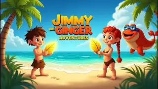 Jimmy & Ginger Adventures: Fun Animated Stories for Children! 🦒🏝️🌟