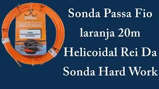 Passa Fio Profissional Hard Work Laranja 20m: Vale a Pena ou N&atilde;o?🤔
