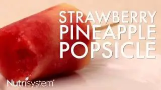 DIY Strawberry Pineapple Popsicle