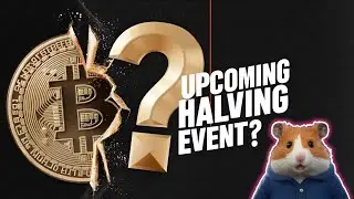 Bitcoin Halving Upcoming Halving Event! Key Dates and Impacts | Hamster Alert #hamsteralert