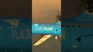 ATR-72 All Blue look how awesome #msfs2020 #aviation #ATR72 #gaming #gamingcommunity #shorts