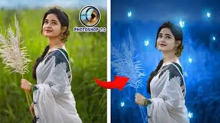 Blue Tone Photo Editing in photoshop 7.0 ||😱 Photoshop Photo Editing Tutorial || photo editing .