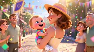 Summer Parade With Baby | Fun Parade Song for Kids | Bright Summer Adventure Rhyme