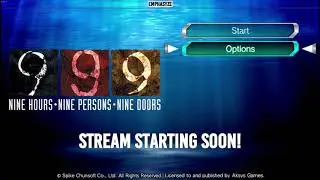 Blind/First Time Playing / Zero Escape: Nonary Games, 999: 9 hours, 9 persons, 9 doors - Day 1