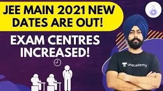 JEE main 2021 NEW Dates are out! Exam Centres Increased!! | The Alchemist | Pahul Sir #shorts