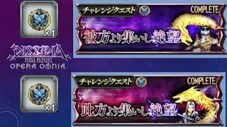 Dissidia FF Opera Omnia JP - January Raid Burst Token Challenges