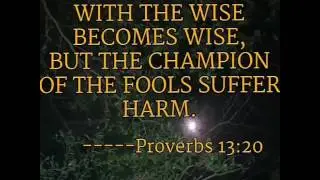 Walking With The Wise To SUCCESS