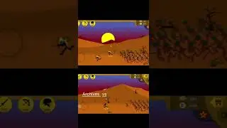 archives and golden archives vs sword man stick war legency edit #gaming #stickwarlegacy