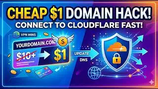How to Connect a Domain from Namecheap to Cloudflare DNS Error Resolved (Domain for $1)