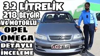 3.2 Litrelik V6 motorlu Opel Omega İnceleme | Opel Omega Türkiye | Oto Bilgi