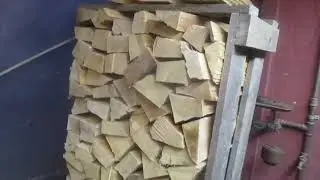 How Much did that BEAUTIFUL oak Firewood really weigh ?