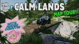 ТУР ПО КАРТЕ &laquo;ТИШИНА&raquo; ДЛЯ FS22! НОВАЯ МОД-КАРТА | Farming Simulator 22 (обзор) PS5.