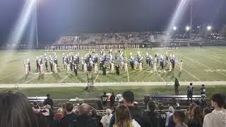 Lake Park High School Marching Band - National Anthem 10-15-2021