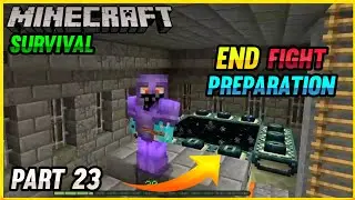 Ender Fight Preparation | Finding End Portal | Minecraft Survival Part 23 | Tamil | #minecraft