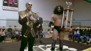 VIKRAM PRASHAR&rsquo;S MESSAGE TO MIKE FORTE BEFORE HAMMERLOCK PURE WRESTLING CHAMPIONSHIP MATCH! 02/21/25