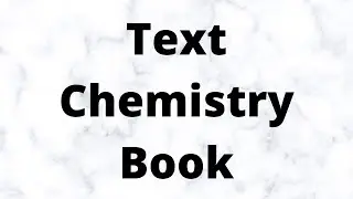 Text Chemistry Book