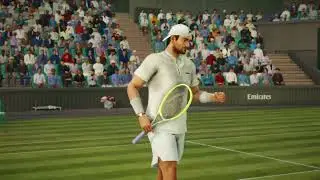 TopSpin 2K25 Berrettini Murray nice rally