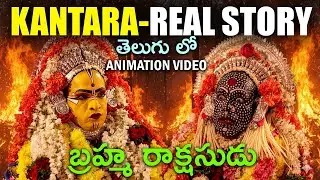 Kantara Chapter 1 Real Story in Telugu | Animated Version | Panjurli | Guliga | AMC Facts |