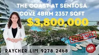 The Coast at Sentosa 4brm 2357sqft $3.8m selling vacant ! Move in condition