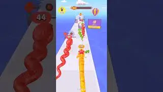 Snake Run Race: Speed, Strategy, And Survival! Level 103 😱🤯 #trending #shorts #youtubeshorts #games