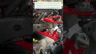 How to install front suspension from UMI on GBODY. #shorts #gbodys #howto #chevrolet #suspension
