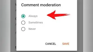How to Allow Comments Moderation in Google Blogger