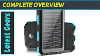 ERRBBIC Solar Power Bank Portable Charger 38800mAh Review