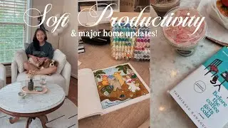 I turned our unused breakfast nook into a cozy lounge & it changed the entire vibe! 💛