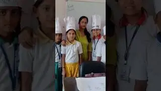 Chef Hat बनाने का आसान तरीका#chefhat #schoolactivity #youtube #shortvideo