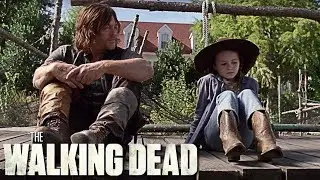 Daryl and Judith Talk About Rick In The Walking Dead Episode 914 Scene