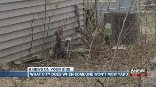 What the City of Omaha does when someone won't mow their lawn