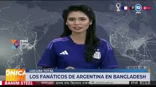 LOCURA en BANGLADESH por el triunfo de la SELECCIÓN ARGENTINA