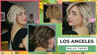 #parrucca LOS ANGELES di Belle Tress, bob mosso in fibra sintetica termoresistente, FULL REVIEW ITA