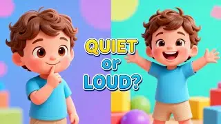 Quiet vs Loud Song | Indoor and Outdoor Voices for Kids | TuniTots