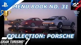 Gran Turismo 7 Cafe Menu Book No. 31 | GT7 Book No. 31 - Collection Porsche