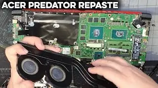 Acer Predator Helios 300 Overheating, Teardown and Repaste Guide #248