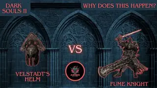 Dark Souls 2 - Fume Knight&rsquo;s Hidden Reaction to Velstadt&rsquo;s Helmet