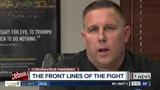 Las Vegas front line first responders grapple with coronavirus exposure, risk