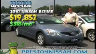 Flying High with the Preston Frog-Preston Nissan Preston MD
