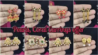 Жемчужные, коралловые серьги Kammal Design. WhatsApp 7305451406 #тренды #серьги #онлайн