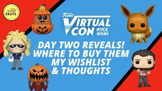 NYCC 2021 Day 2 Funko Pop Vinyl Reveals! Analysing Each Reveal, My Wishlist & How To Get Them!