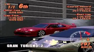 Gran Turismo 2 Demo: Recreating a S-Class racing (Custom Race)