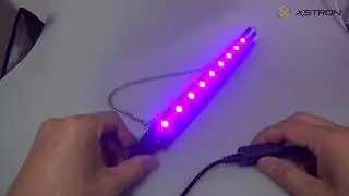 RGB LED Light Bar Edge Lit Clamp for Acrylic Plate