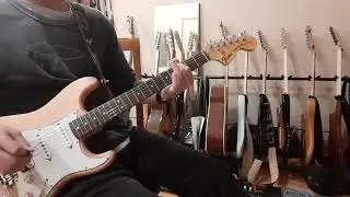 BexGears okoume body from Amazon on 72 R fender japan stratocaster, bridge tone test with looper