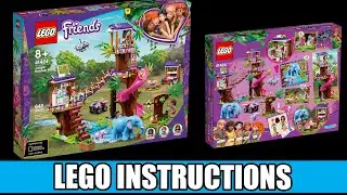 LEGO Instructions: How to Build LEGO Jungle Rescue Base - 41424 (LEGO FRIENDS)