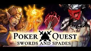 Poker Quest: Swords and Spades Gameplay Playthrough | Let's Play Episode 4 | Knight - Poisoned