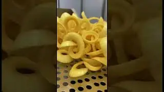 Machines Make AMAZING Onion Snacks Inside a Food Factory