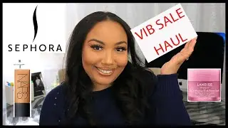 SEPHORA VIB SALE HAUL FALL 2020 | MAKEUP + SKIN CARE| Imani B