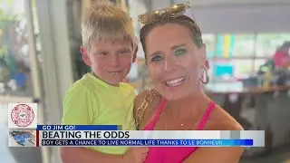 8-year-old boy diagnosed with Spina Bifida beating the odds